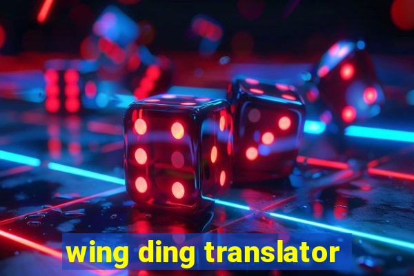 wing ding translator